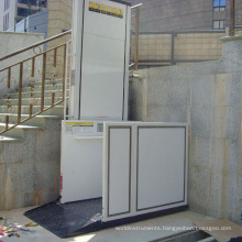 4m stainless steel handicapped hydraulic vertical platform lift